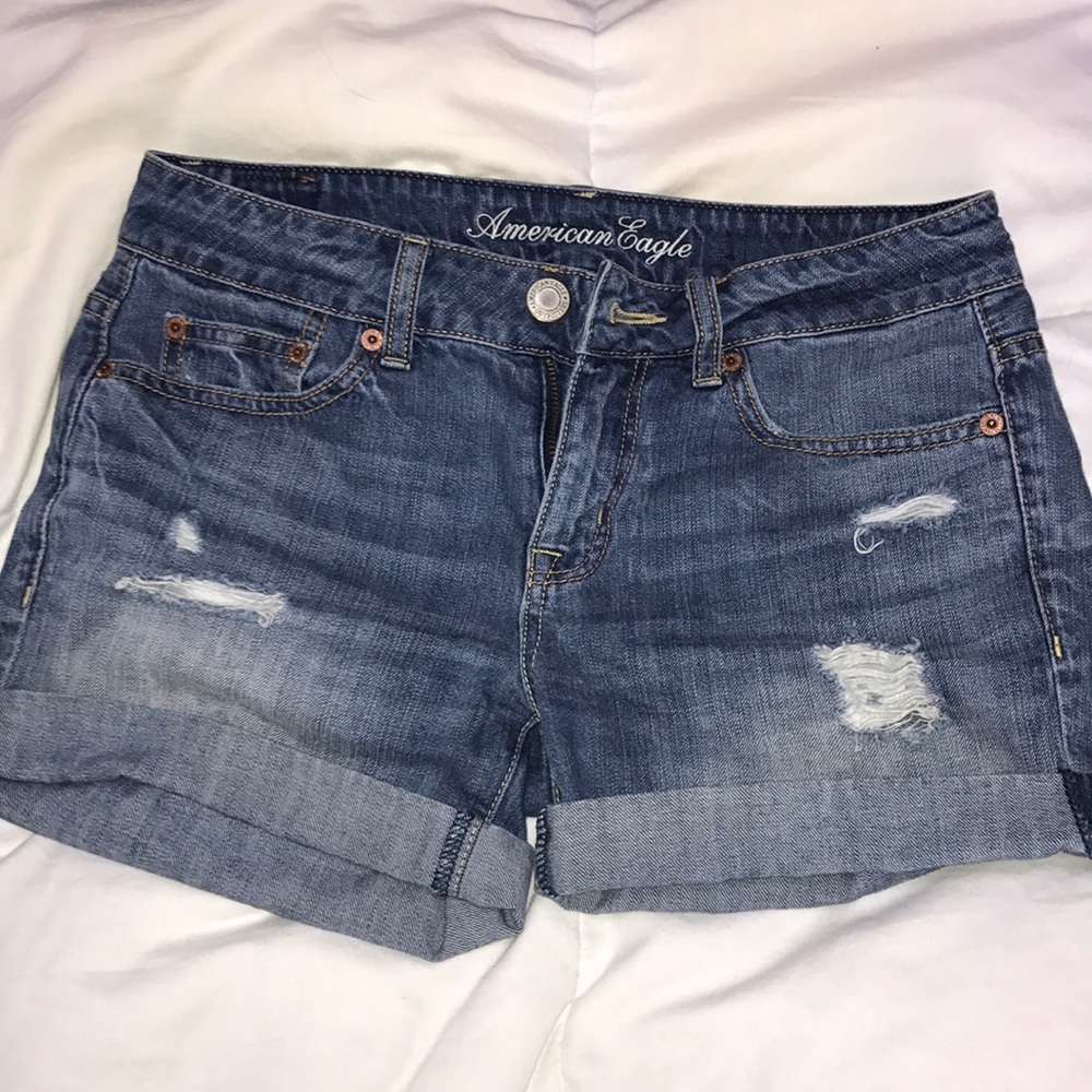 American eagle jean shorts!